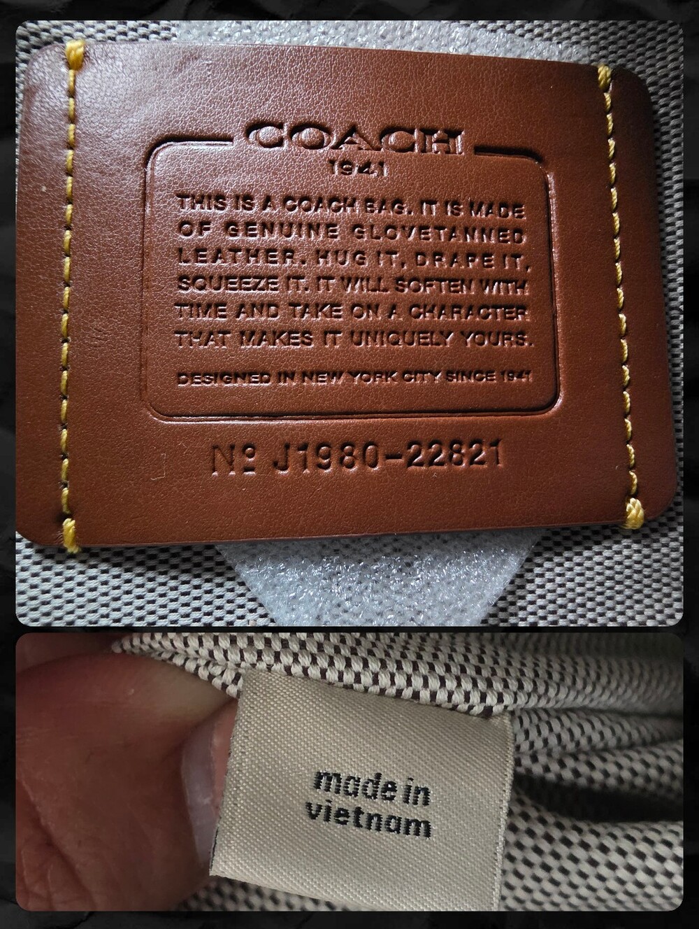 Coach 22821 Cooper Carryall Dusty Rose Glovetanned Leather Satchel Bag 1941 - Picture 15 of 16